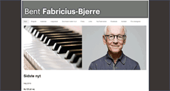 Desktop Screenshot of fabricius-bjerre.dk